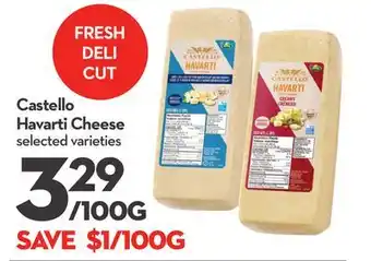 Longo's Castello Havarti Cheese offer