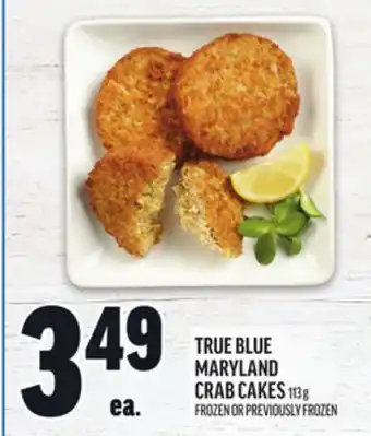 Metro TRUE BLUE MARYLAND CRAB CAKES, 113 G offer