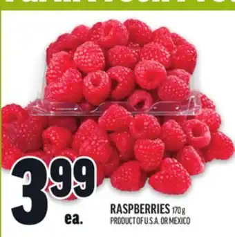 Metro RASPBERRIES offer