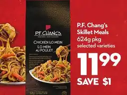 Longo's P. F. Chang's Skillet Meals offer