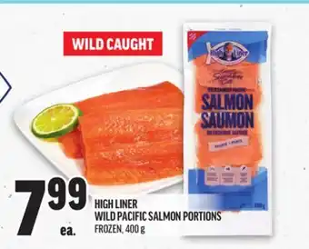 Metro HIGH LINER WILD PACIFIC SALMON PORTIONS offer