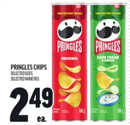 Metro PRINGLES CHIPS offer