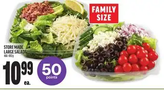 Metro STORE MADE LARGE SALADS offer