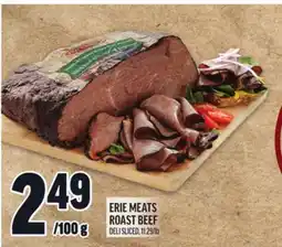 Metro ERIE MEATS ROAST BEEF offer