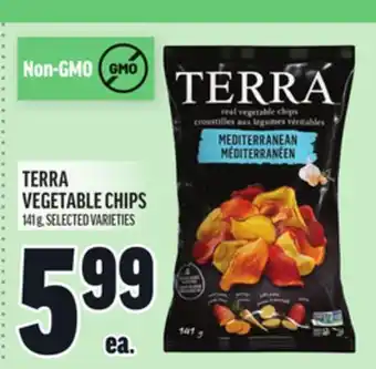 Metro TERRA VEGETABLE CHIPS offer