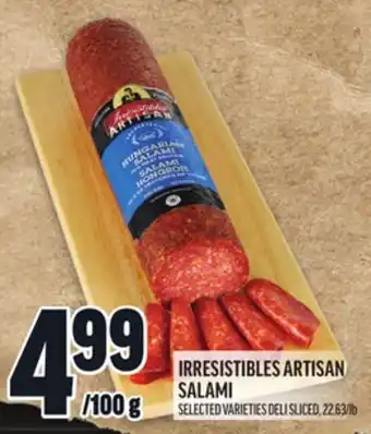 Metro IRRESISTIBLES ARTISAN SALAMI offer