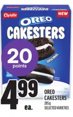 Metro OREO CAKESTERS offer