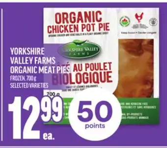 Metro YORKSHIRE VALLEY FARMS ORGANIC MEAT PIES offer