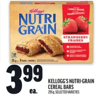 Metro KELLOGG'S NUTRI-GRAIN CEREAL BARS offer