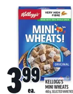 Metro KELLOGG'S MINI WHEATS offer