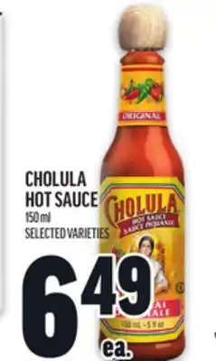 Metro CHOLULA HOT SAUCE offer