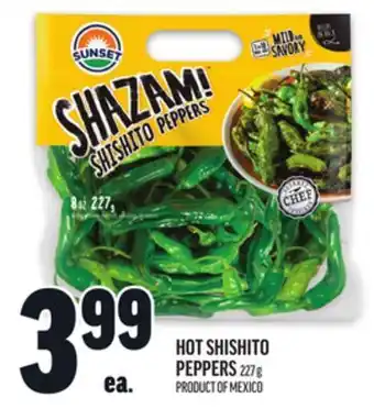 Metro HOT SHISHITO PEPPERS offer