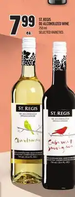 Metro ST. REGIS DE-ALCOHOLIZED WINE offer