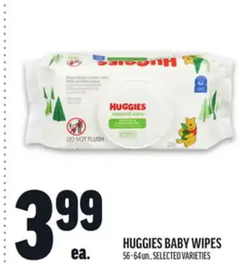 Metro HUGGIES BABY WIPES offer