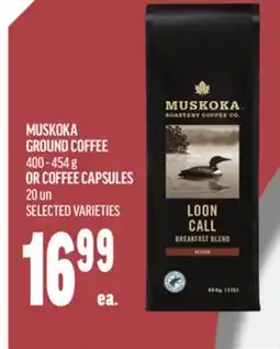 Metro MUSKOKA GROUND COFFEE offer