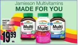 Metro JAMIESON ADULT MULTI-VITAMINS offer