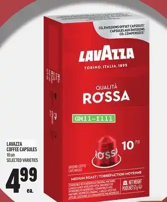 Metro LAVAZZA COFFEE CAPSULES offer