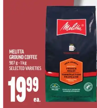 Metro MELITTA GROUND COFFEE offer