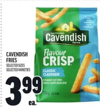 Metro CAVENDISH FRIES offer