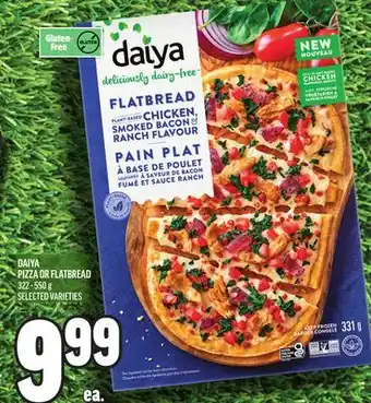 Metro DAIYA PIZZA OR FLATBREAD offer