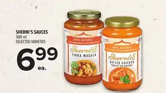 Metro SHERNI'S SAUCES offer