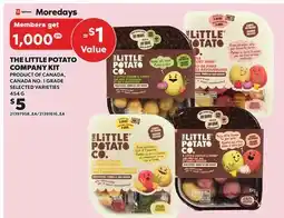 Loblaws THE LITTLE POTATO COMPANY KIT, 454G offer