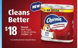 Loblaws CHARMIN BATH TISSUE, 12=48 roll offer