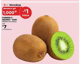 Loblaws FARMER'S MARKET KIWI 2LB offer