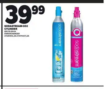 Loblaws SODASTREAM CO2 CYLINDER offer