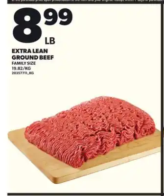 Loblaws EXTRA LEAN GROUND BEEF offer