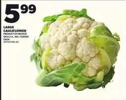 Loblaws LARGE CAULIFLOWER offer