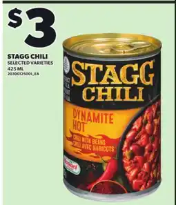 Loblaws STAGG CHILI 425ML offer