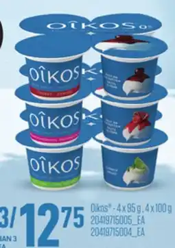 Loblaws OIKOS 4x95g , 4x100g offer