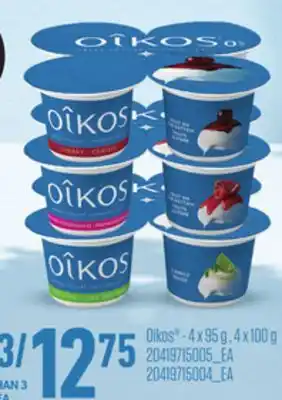 Loblaws OIKOS 4x95g , 4x100g offer