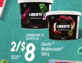 Loblaws LIBERTÉ MÉDITERRANÉE , 500G offer