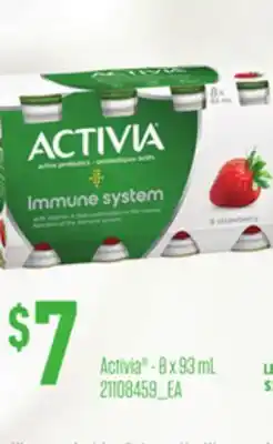 Loblaws ACTIVIA , 8x93mL offer