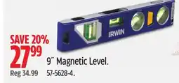 Canadian Tire 9˝ Magnetic Level offer