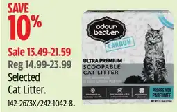 Canadian Tire Arm & Hammer Selected Cat Litter offer