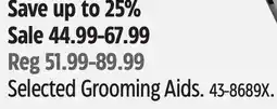 Canadian Tire Wahl Selected Grooming Aids offer