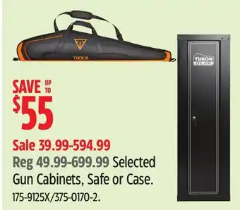 Canadian Tire Tikka, Yukon Gear Selected Gun Cabinets, Safe or Case offer