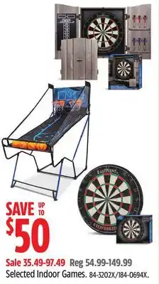 Canadian Tire Selected EastPoint Sports Indoor Games offer