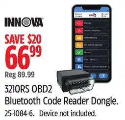 Canadian Tire Innova Bluetooth Code Reader Dongle offer