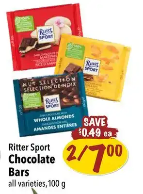 Farm Boy Ritter Sport Chocolate Bars offer