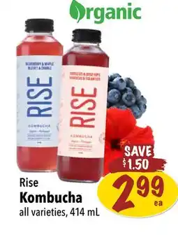 Farm Boy Rise Kombucha offer