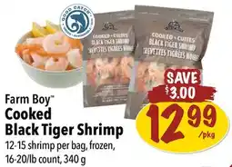 Farm Boy Farm Boy Cooked Black Tiger Shrimp offer