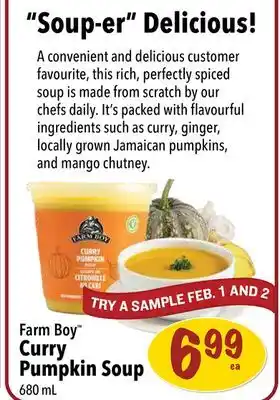 Farm Boy Farm Boy Curry Pumpkin Soup offer