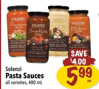 Farm Boy Solenzi Pasta Sauces offer