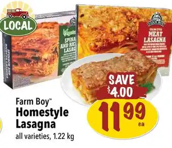 Farm Boy Farm Boy Homestyle Lasagna offer