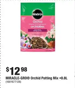 Home Depot MIRACLE-GRO Orchid Potting Mix •8.8L offer