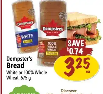 Farm Boy Dempster's Bread offer